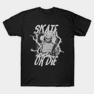 Skate or die - Grey T-Shirt